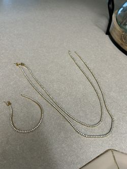 Selling Tennis Chain And Bracket