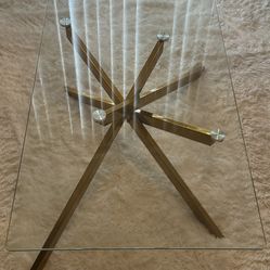 Living Room Glass Table