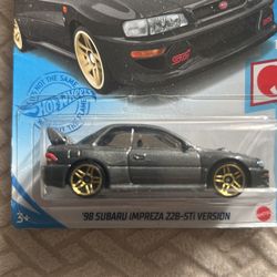 Hot Wheels 98 Subaru Impreza 22B STI Version/ SHIPPING ONLY 📦📦📦