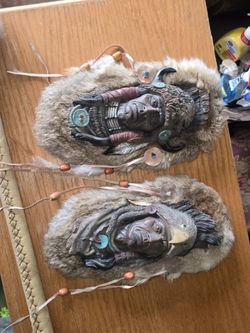 Vintage South Western Eagle Head Plaque Wall Decor Fur And Feather 12" X 6" Missouri Shoes, Missouri Shoes (216) 99.5% positive feedback $49.97 Free s