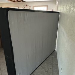 Queen Box Frame and bolt on metal frame 