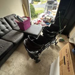 Baby Stroller Twin