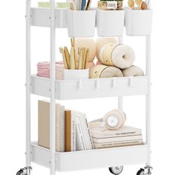 3 Tier Rolling Cart
