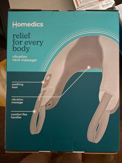 Homedics vibration neck massager