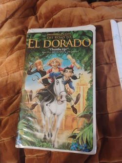 The Road to El Dorado VHS DreamWorks