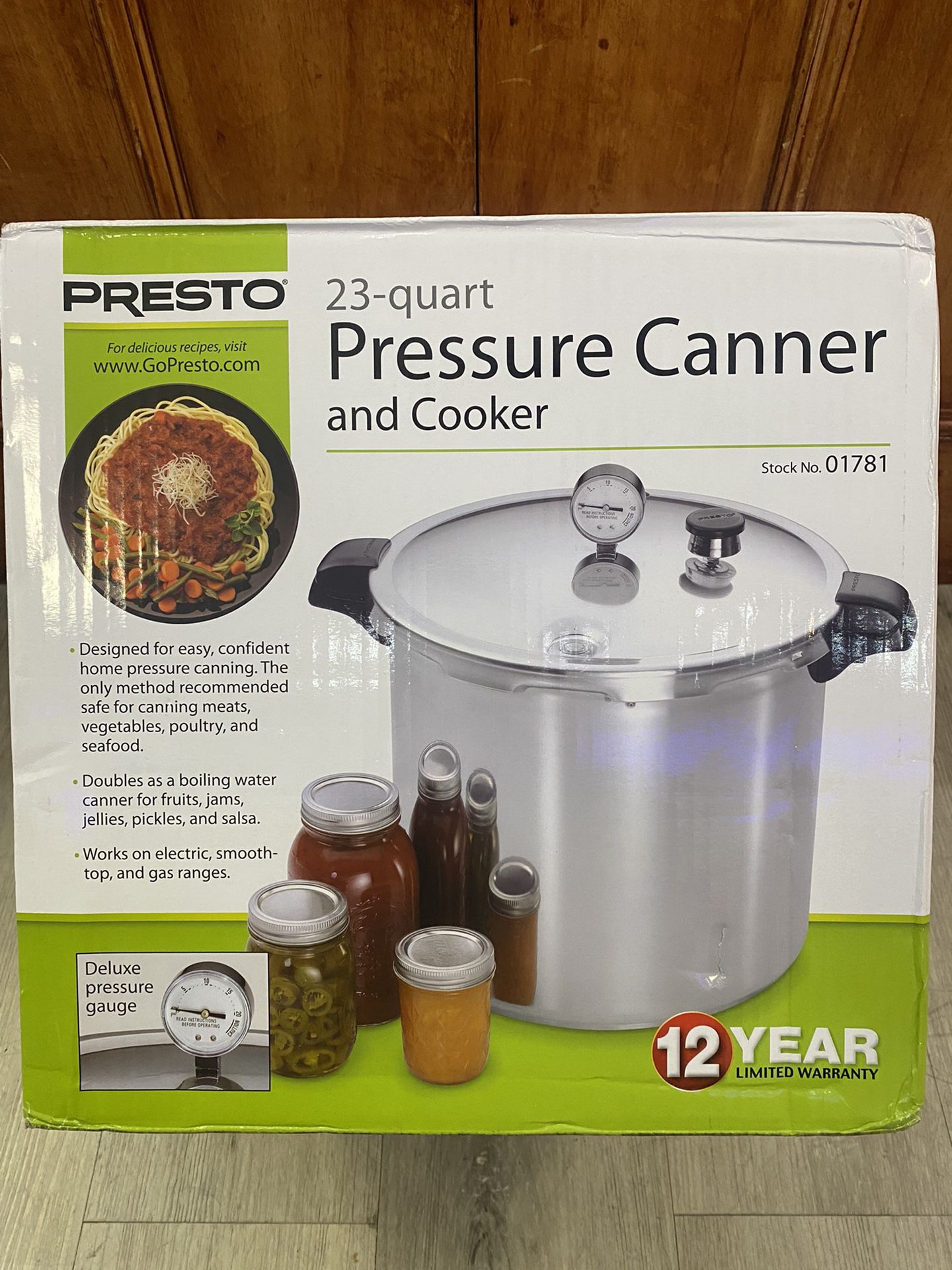 23-Quart Pressure Canner