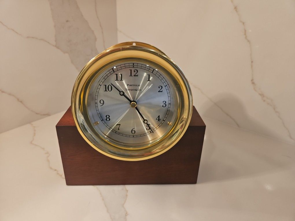 Tiffany & Co. Ship Clock