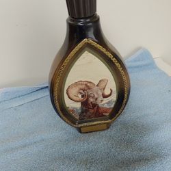 Vintage 1976 Jim Beam Choice Decanter Ram Sheep EMPTY