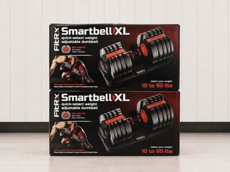 Set of 2 90LB Adjustable Dumbbells