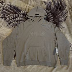 Fear Of God Essentials hoodie “Seal”