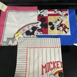Vintage 80s Mickey Mouse Bandanas