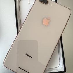 Iphone 8+ Plus 64GB ANY CARRIER GOLD