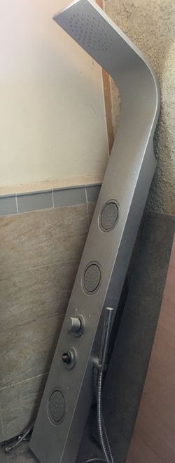 Massage shower faucet