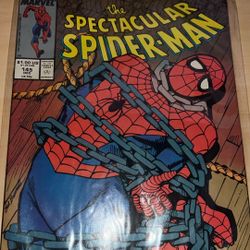 THE SPECTACULAR SPIDERMAN #145 DEC 1988 MARVEL COMIC
