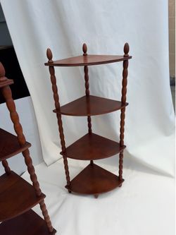 Vintage Corner Shelf MCM