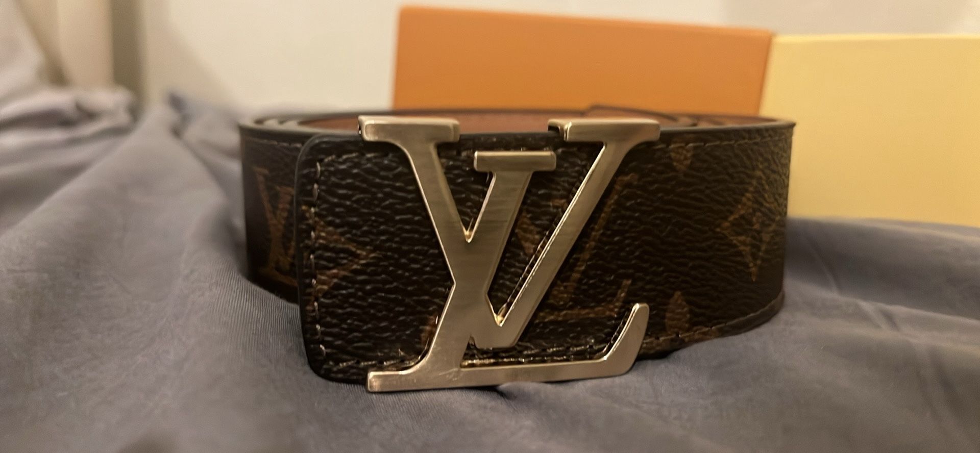 Brown Louis Vuttion Belt Size 32/34