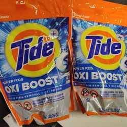 Laundry Detergent Pods Tide Oxi Boost 