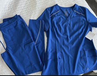 Women’s Scrub Set Jaanuu S/M “Royal blue”