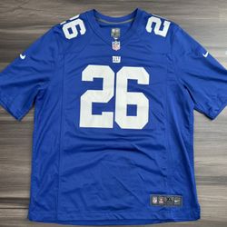 Nike New York Giants Saquan Barkley #26 On Field Home Game Jersey Men’s XL