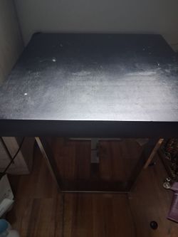 Black coffee table
