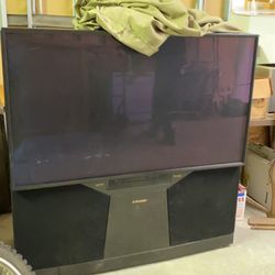 Mitsubishi WS-65611 65" 1080i HD Rear-Projection Television