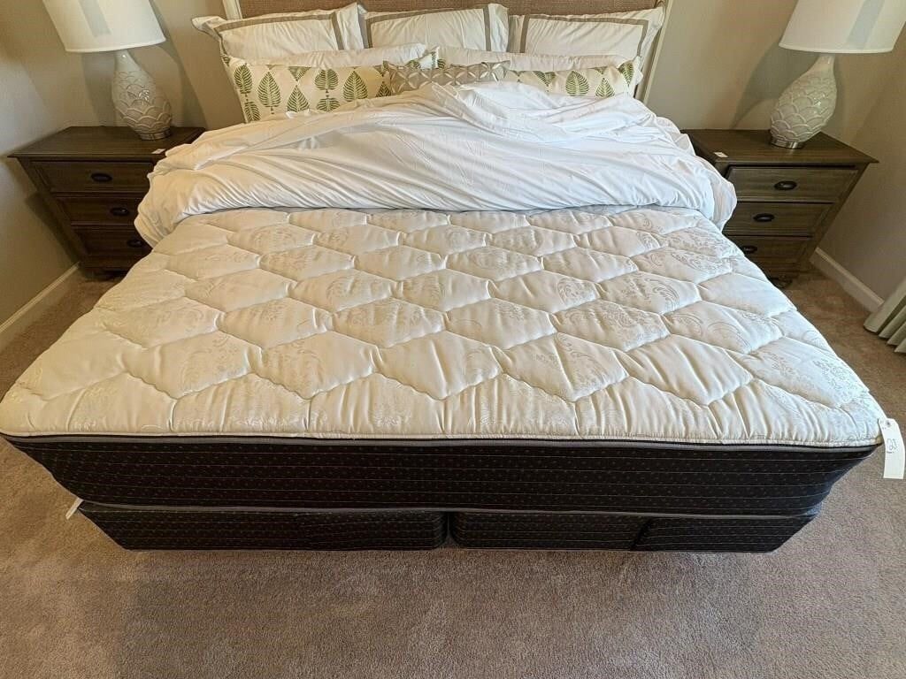 King Mattress Bed Set & Headboard