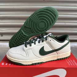 Size 10 - Nike Dunk Low Leather Sail Fir Classic Limited Edition HF5441-115 EM