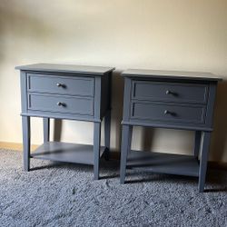 End Tables $40 Pair. 