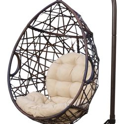 Brown Egg Chair