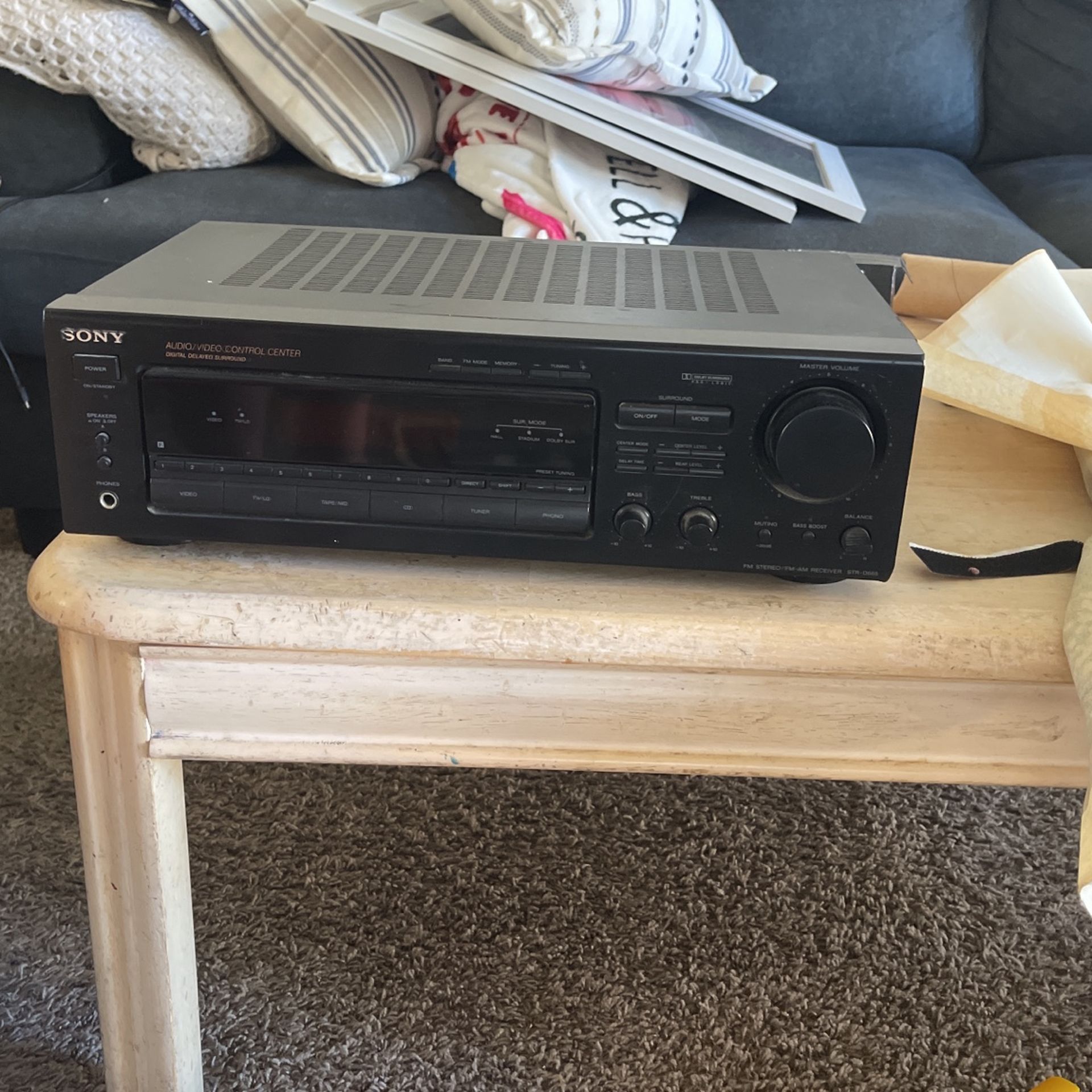 Sony STR-D665 Home Audio Receiver