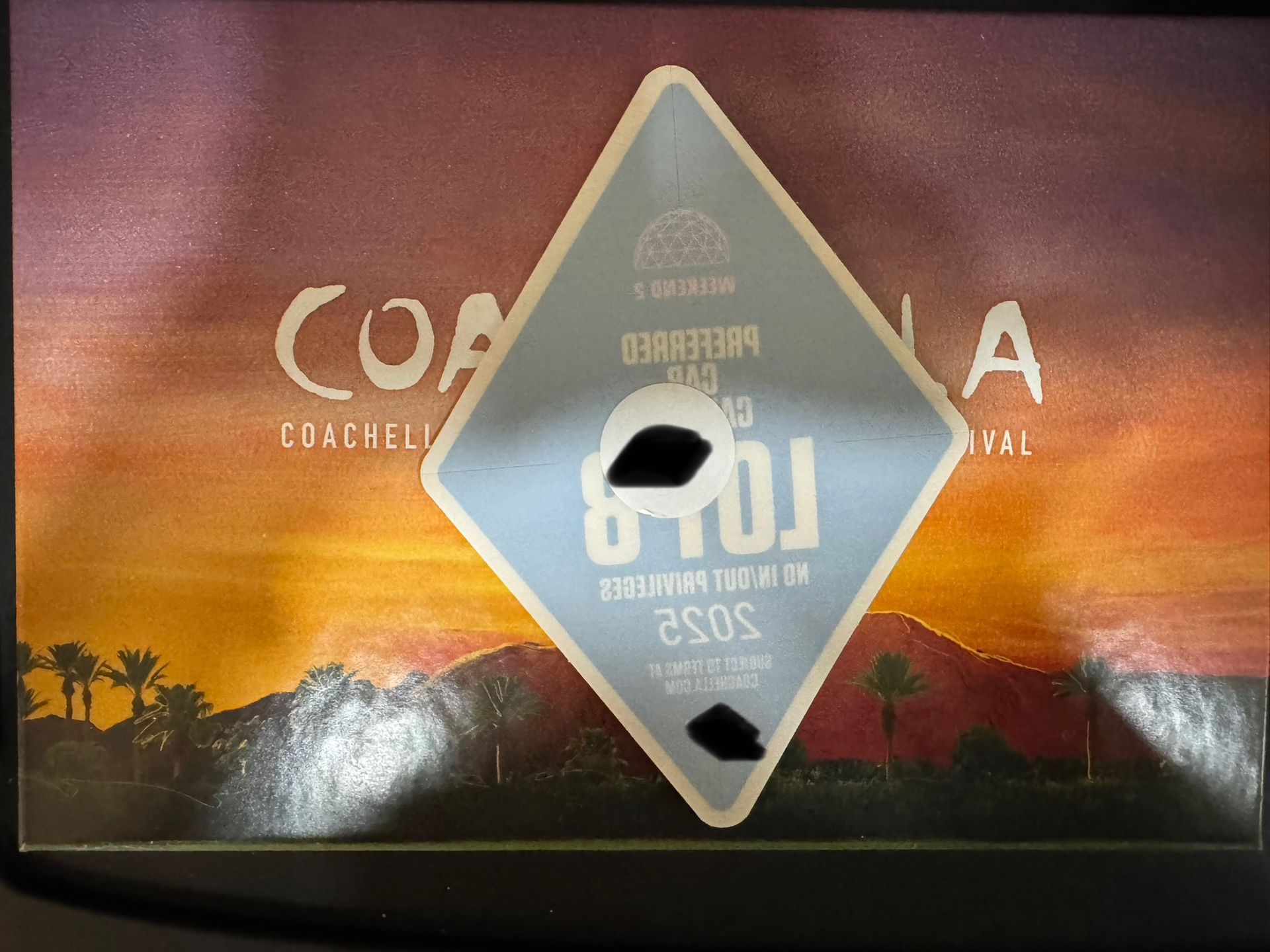 Coachella W2 Preferred Camping Pass