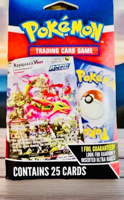 NEW Pokémon Trading Card Game Rapid Strike Pokémon Trading Card Game 25 Cards 1 Foil Guaranteed Pack