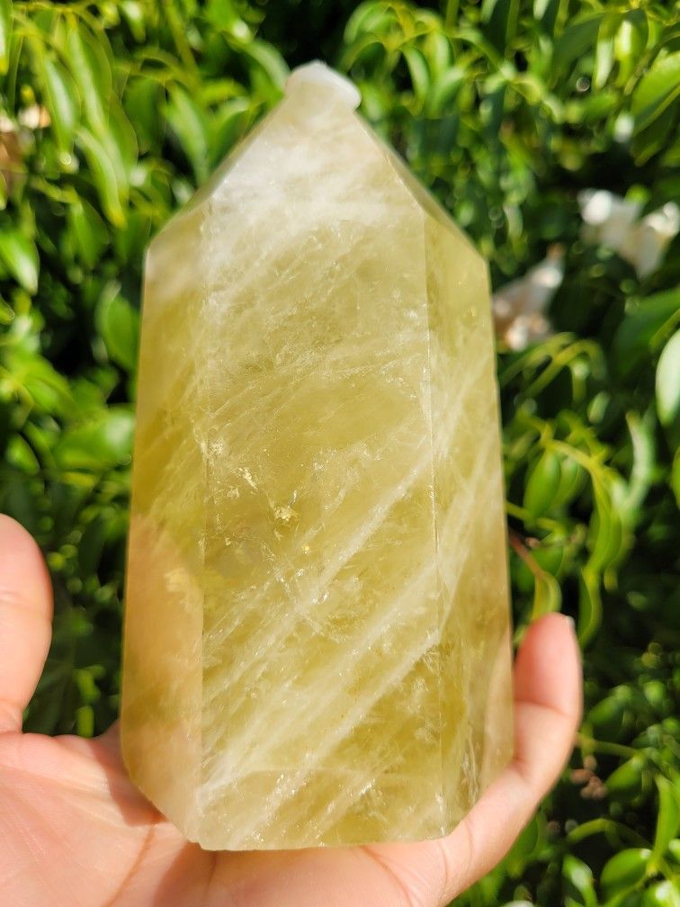 Chunky Citrine Tower 