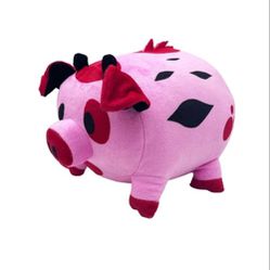 Fat nuggets PIG  Hotel Hazbin plush plushy toy Stuffed Animal Gift Pink