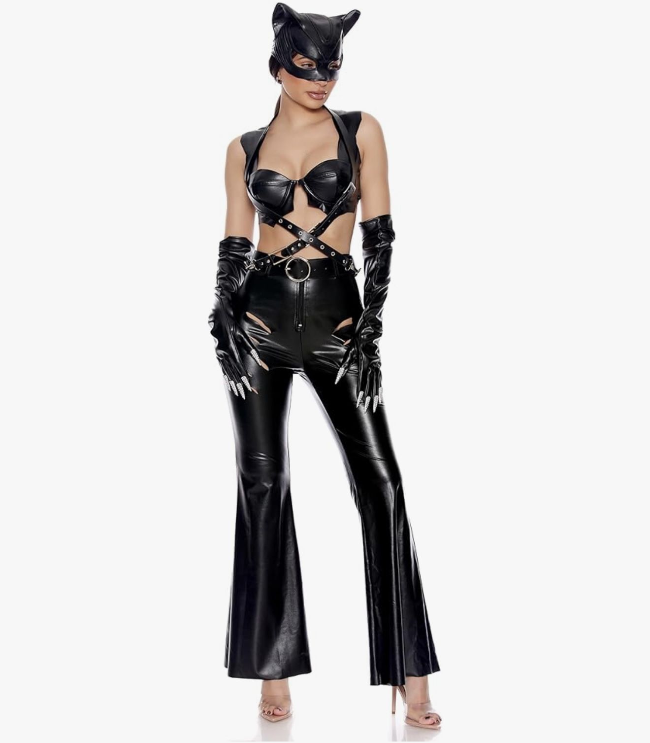 Cat Woman Halloween Costume (Brand New)