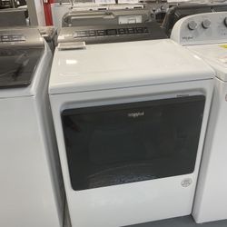 Whirlpool White 7.4 Cu. Ft. Smart Top Load Electric Dryer