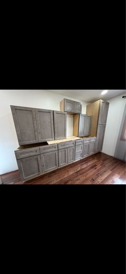 Kitchen cabinets