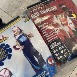 Ninja And Spidey Costumes  Take Them For $40 