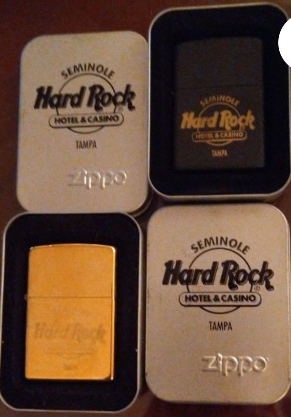 Collector Hard Rock Tampa Florida  Zippo Lighters