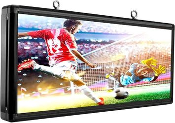 Outdoor P6 Full Color LED Sign, 40''x18''