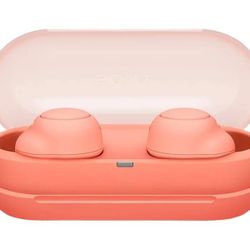 Sony WF-C500 Truly Wireless In-Ear Bluetooth Earbud Headphones (Coral)