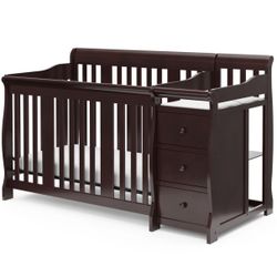 Baby Crib With Drawers 