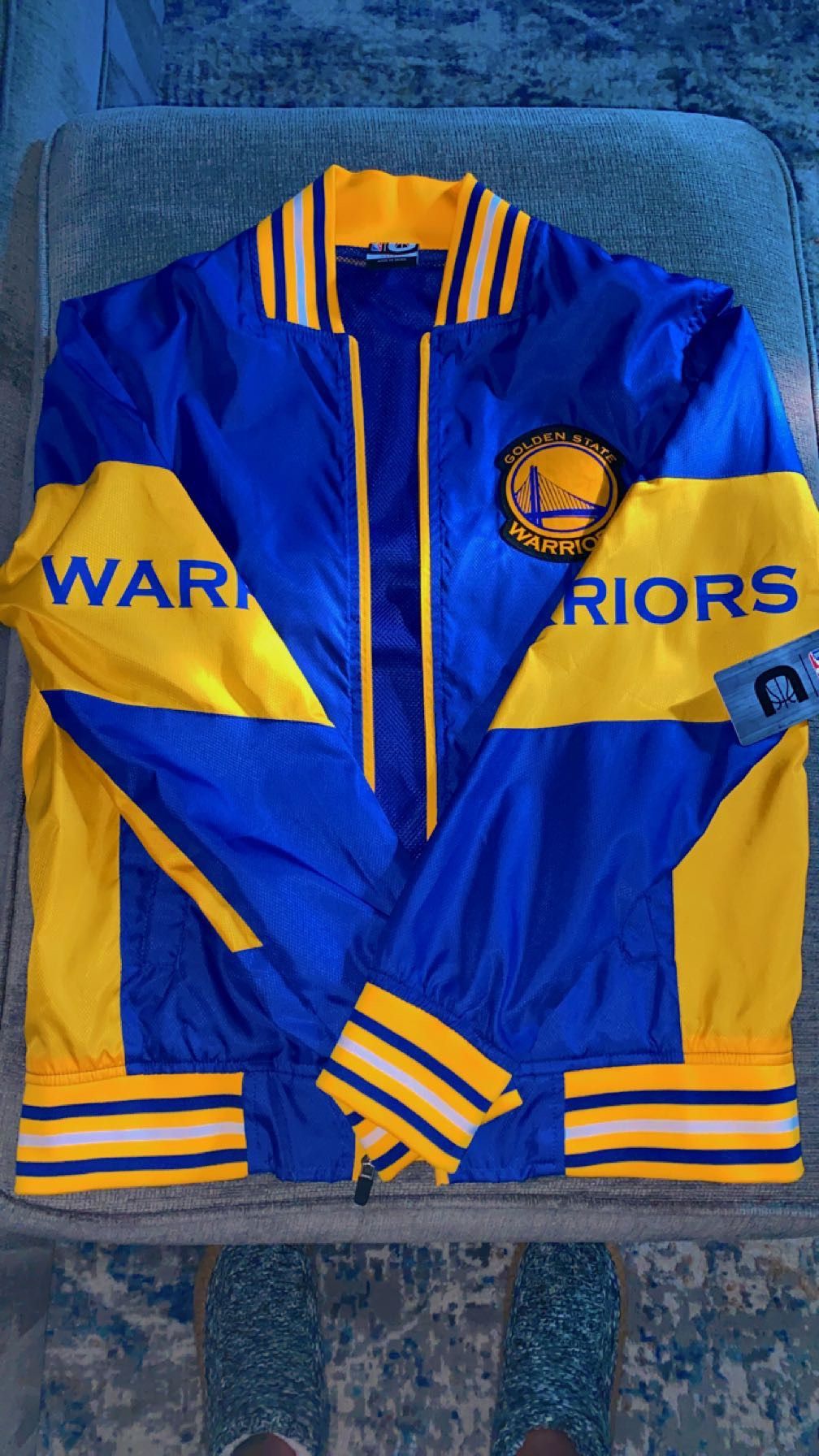 Warriors Windbreaker
