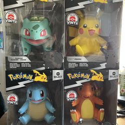 Pokémon Select Deluxe Vinyl Set Of 4