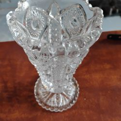 VTG 1950'S imperial Crystal Vase