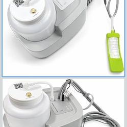 Wicks Female External Catheter System with Suction for Women – External Catheter Urine Collection Device, Portable Female Urinal for Incontinence, Com
