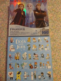 Dog And Frozen Puzzles 
