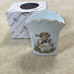 M.I. Hummel German Porcelain Mini Vase