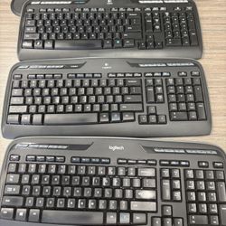 Logitech Keyboards (3)