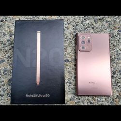 Samsung Galaxy Note20 Ultra 5g Rose Gold for Sale in Albuquerque